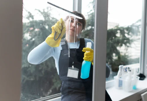 Nettoyage de vitres intérieures et extérieures à Landrecourt-Lempire